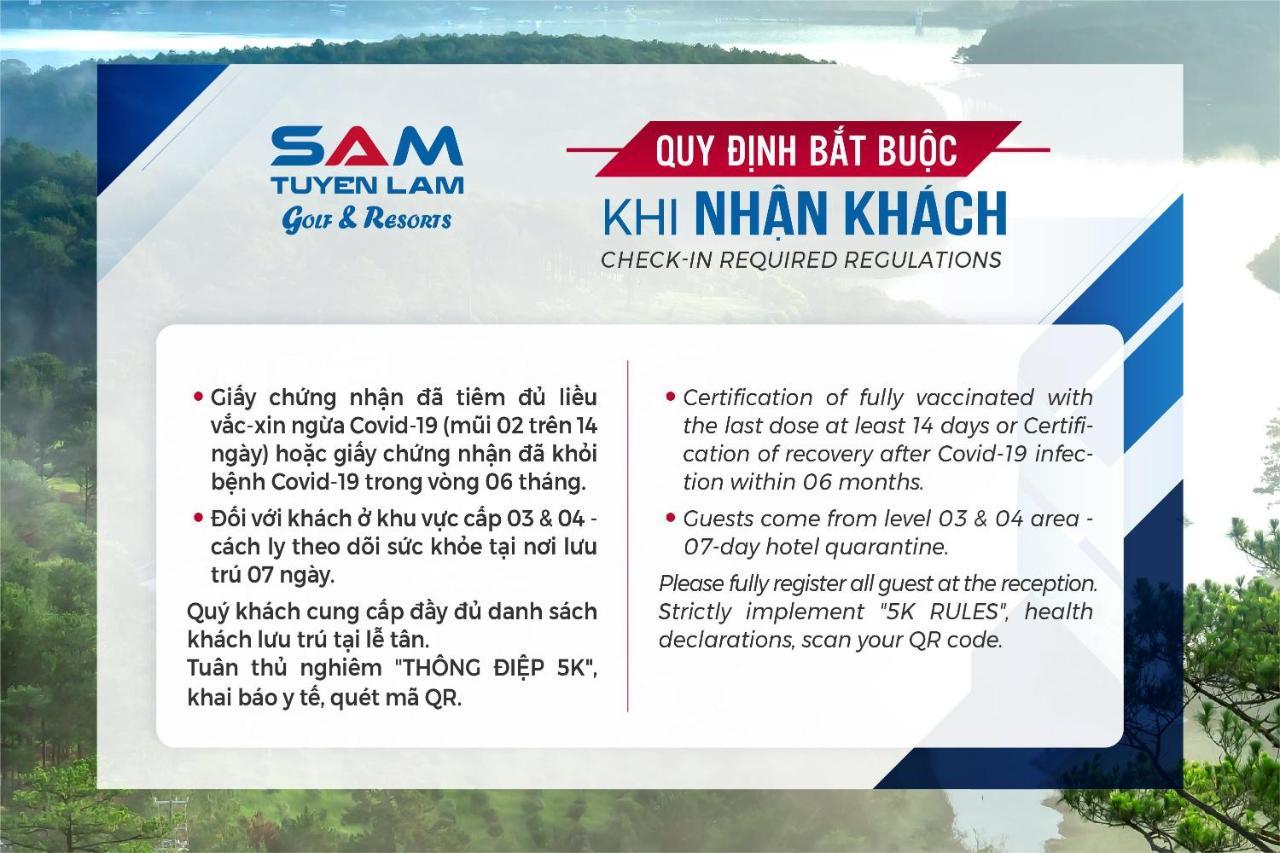 Sam Tuyen Lam Golf & Resorts Dalat Exterior foto